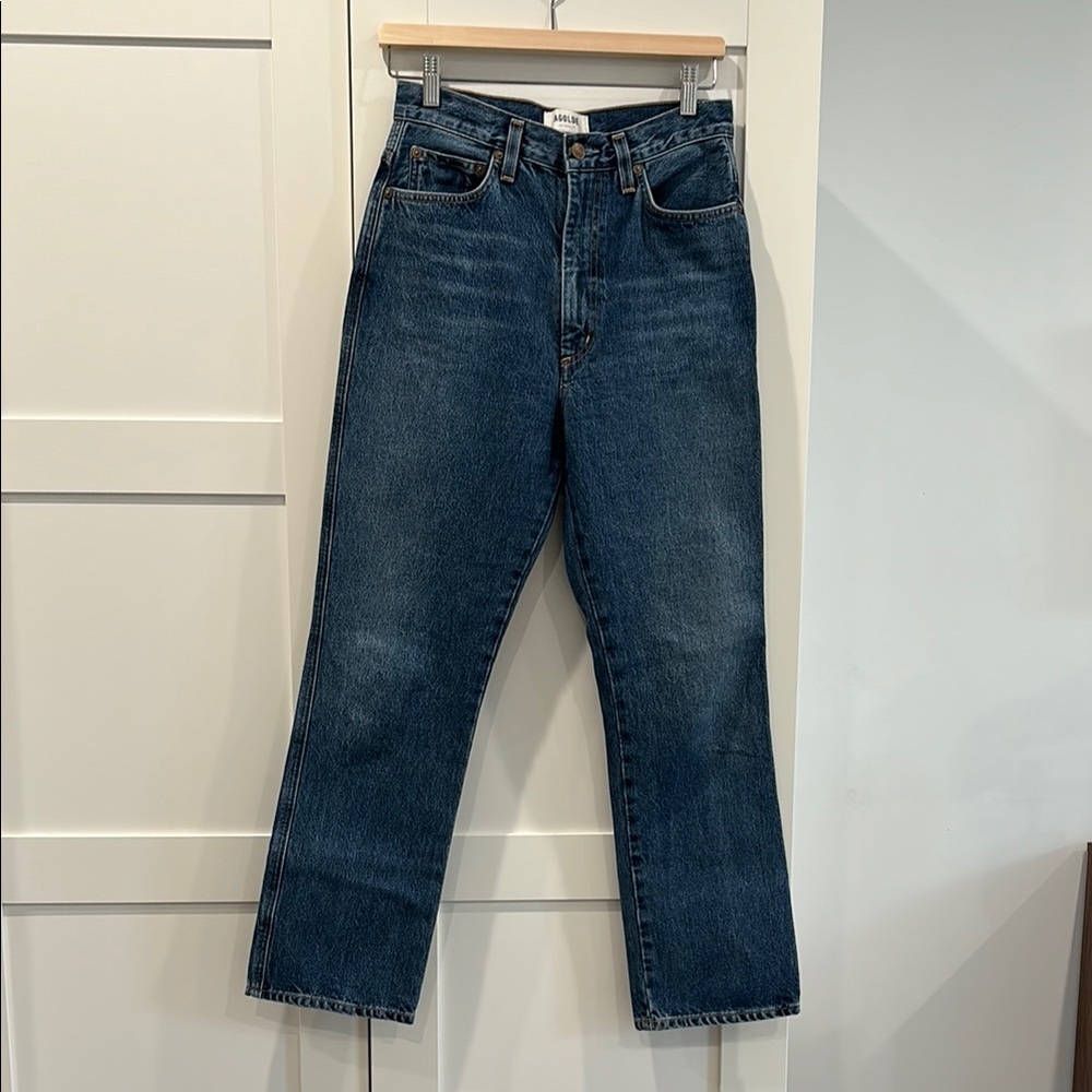 AGOLDE Pinch Waist High Rise Kick Jeans